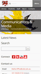 Mobile Screenshot of media.utas.edu.au
