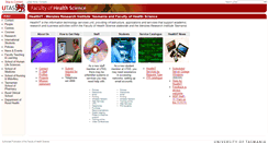 Desktop Screenshot of healthit.utas.edu.au